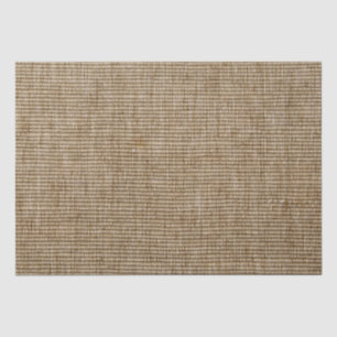 rustic burlap nature pattern tissue paper