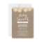 Rustic Burlap & Neutral Balloons Baby Shower