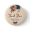 Rustic Burnt Orange and Blue Wedding