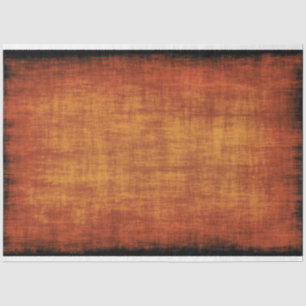 Rustic Burnt Orange Texture Background Decoupage Tissue Paper