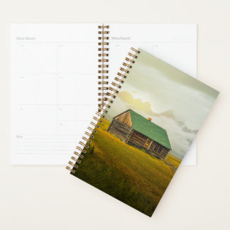 Rustic Cabin at Sunrise – Grand Teton National Par Planner