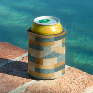Rustic/Cabin/Lodge/Mountain  Can Cooler