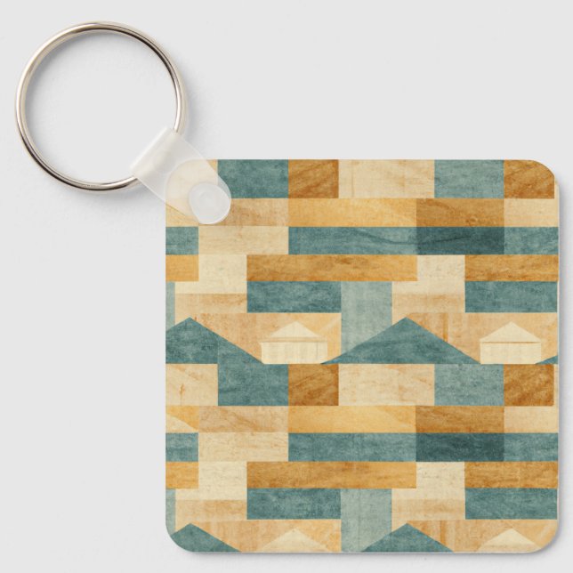 Rustic/Cabin/Lodge/Mountain  Keychain (Front)