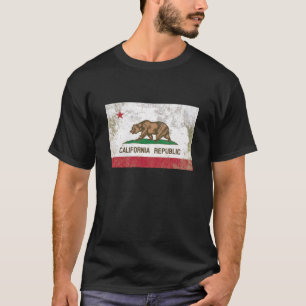 Rustic California State Flag T-Shirt