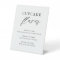 Rustic Calligraphy Wedding Cupcake Flavours