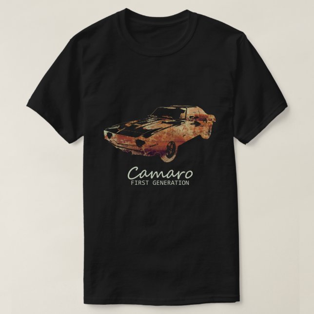Rustic Camaro First Generation T-Shirt (Design Front)