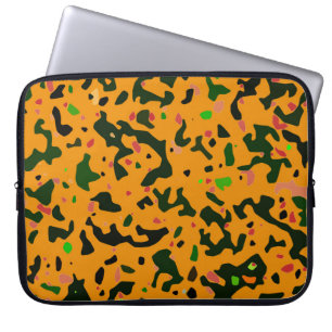 Rustic Camo Camouflage Pattern Laptop Sleeve