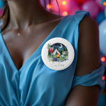 Rustic Camp Bride Personalized Bachelorette Party 2 Inch Round Button<br><div class="desc">Celebrate the "Camp Bride" bachelorette weekend with this whimsical personalized button. Featuring a charming illustration of a tent, campfire, cocktails, and a camper under a moonlit sky, this button perfectly captures the rustic glamping theme. Fully customizable with the bride's name, it's a fun accessory for the bride tribe to wear...</div>