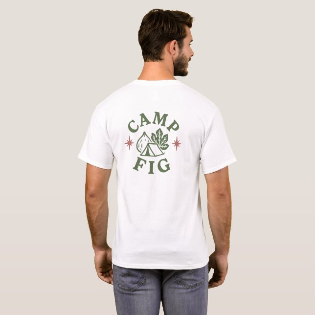 Rustic Camp Fig adventure t-shirt (Back Full)