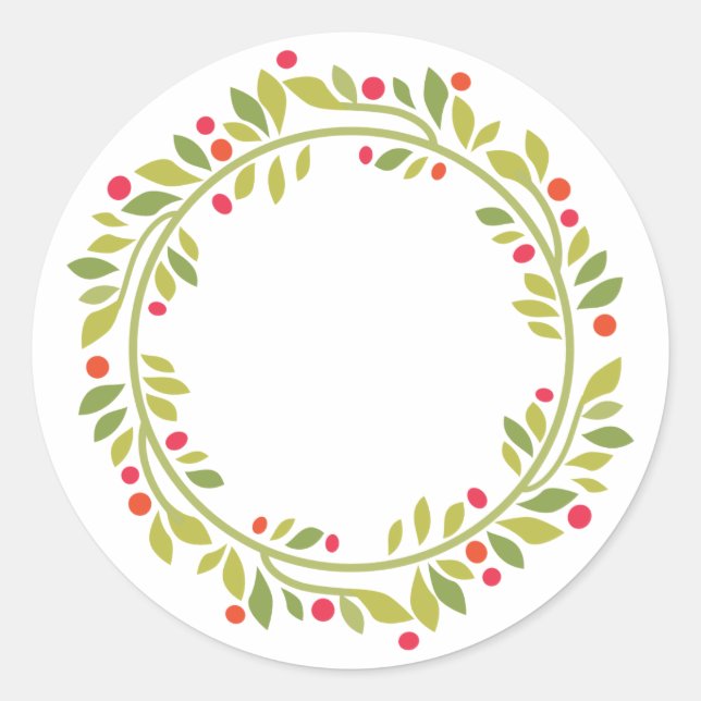 Rustic Canning |Homemade Jam or Pickles Classic Round Sticker (Front)