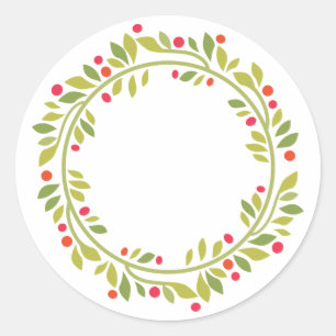 Rustic Canning  Homemade Jam or Pickles Classic Round Sticker