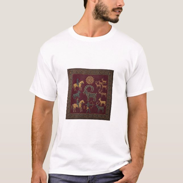 Rustic Central Asian Heritage T-Shirt (Front)