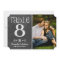 Rustic Chalkboard Photo Wedding Table Number