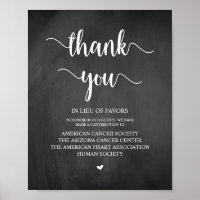 Rustic Chalkboard, Wedding Donation, Contribution