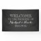 Rustic Chalkboard Wedding Welcome Sign Custom