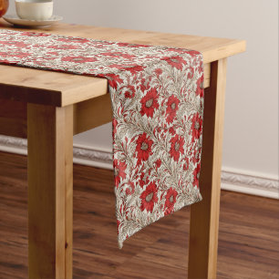 Rustic Charm: French Red Cottage Collection Long Table Runner