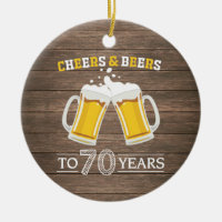 Rustic Cheers and Beers to 70 Years