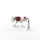 Rustic Chic Burgundy Blush Floral Wedding Bridal