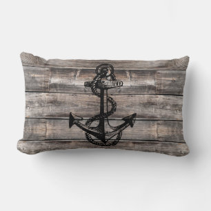 rustic chic design with ANCHOR Lumbar Pillow