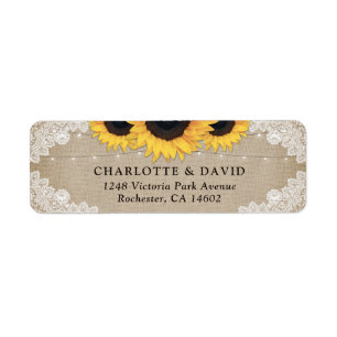 Rustic Chic Vintage Burlap and Lace Sunflower