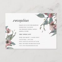 RUSTIC CHIC WILD PINK EUCALYPTUS FLORALRECEPTION