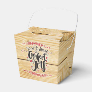 Rustic Christmas Comfort & Joy Favour Box