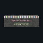 Rustic Christmas Potluck Chalkboard String Lights<br><div class="desc">Rustic Christmas Potluck Chalkboard String Lights. A colourful and joyful design to invite your friend to celebrate the season! Use Customise tool to add your Ifo,  make changes. For matching items,  please,  visit my Christmas Potluck Collection.</div>