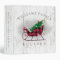 Rustic Christmas Sleigh Red Buffalo Plaid Recipe