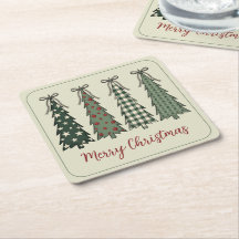 Rustic Christmas Trees Personalized