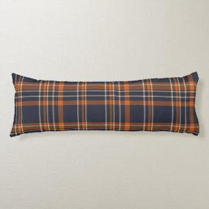 Rustic Christmas/winter plaid   Body Pillow