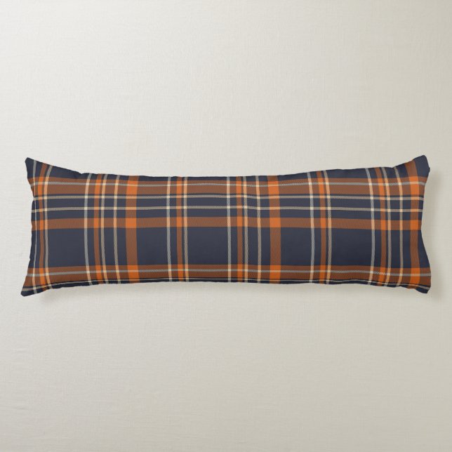 Rustic Christmas/winter plaid   Body Pillow (Front)