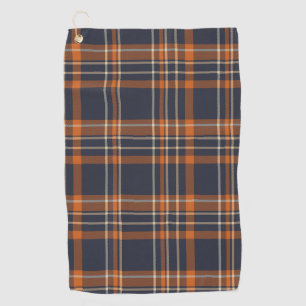 Rustic Christmas/winter plaid   Golf Towel