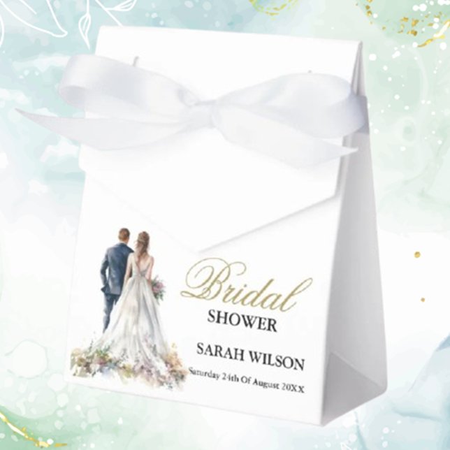 Rustic Classic Boho Floral Wedding Favor Box (Delight guests with rustic classic boho floral wedding favor boxes,  )