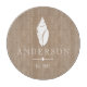Rustic Coastal Seashell Silhouette | Custom
