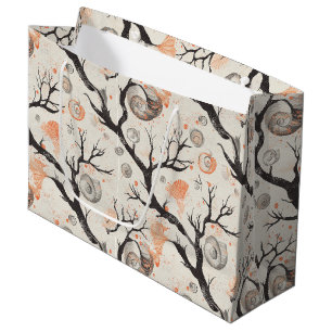 Rustic Coastal - Seashells, Starfish, Reef (17) Large Gift Bag