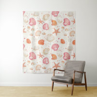 Rustic Coastal - Seashells, Starfish, Reef (28)