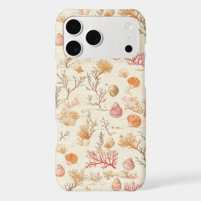 Rustic Coastal - Seashells, Starfish, Reef (5) (Back)