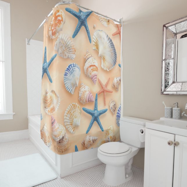 Rustic Coastal - Seashells, Starfish, Reef (6) (In Situ)