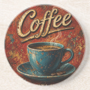 Rustic Coffee Coaster