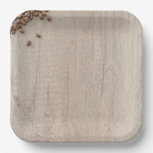 Rustic Coffee Plates