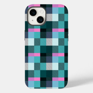 Rustic Contemporary Plaid iPhone 14 Case