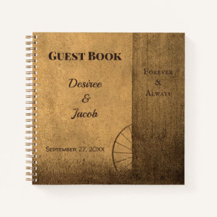 Rustic Country Barn Vintage Western Guest Book