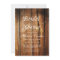 Rustic Country Barn Wood Bridal Shower Invitations