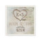 rustic country birch bark paper napkins