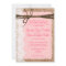 Rustic Country Burlap Lace Twine Wedding Invites