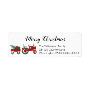 Rustic Country Christmas Buffalo Plaid Retour