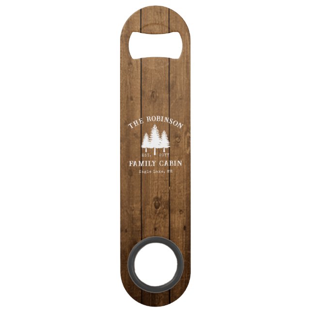 Rustic Country Famille Cabines Arbres Bois Planche (Devant)