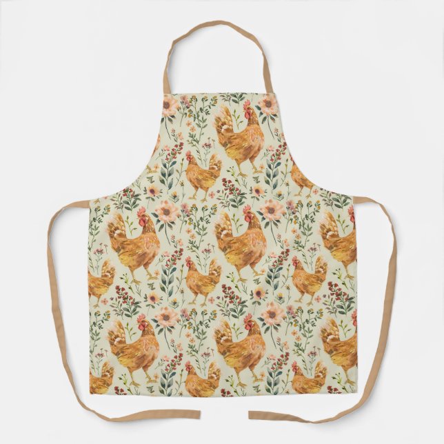 Rustic Country Farm  Apron (Front)
