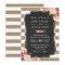 Rustic Country Flowers Burlap Stripes Chic Wedding