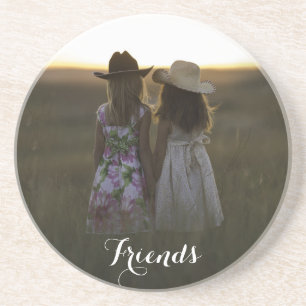 Rustic Country Friends Coaster